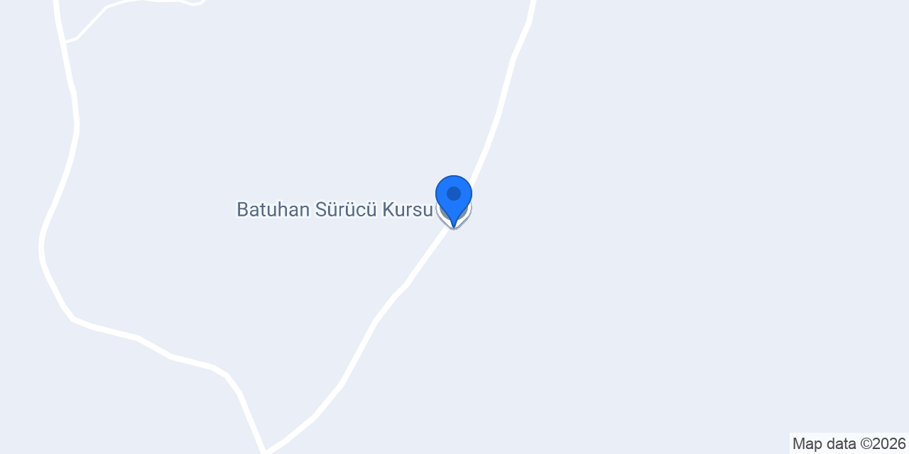 Batuhan Sürücü Kursu konumu