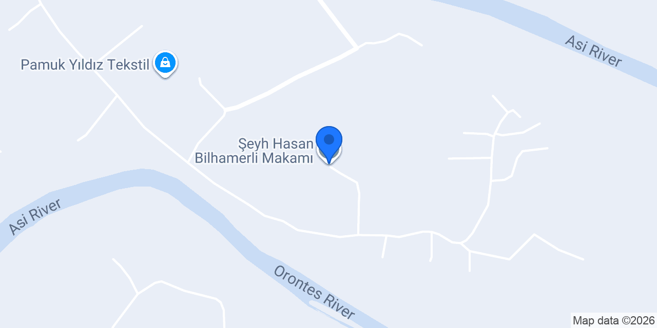 Şeyh Hasan Bilhamerli Makamı konumu