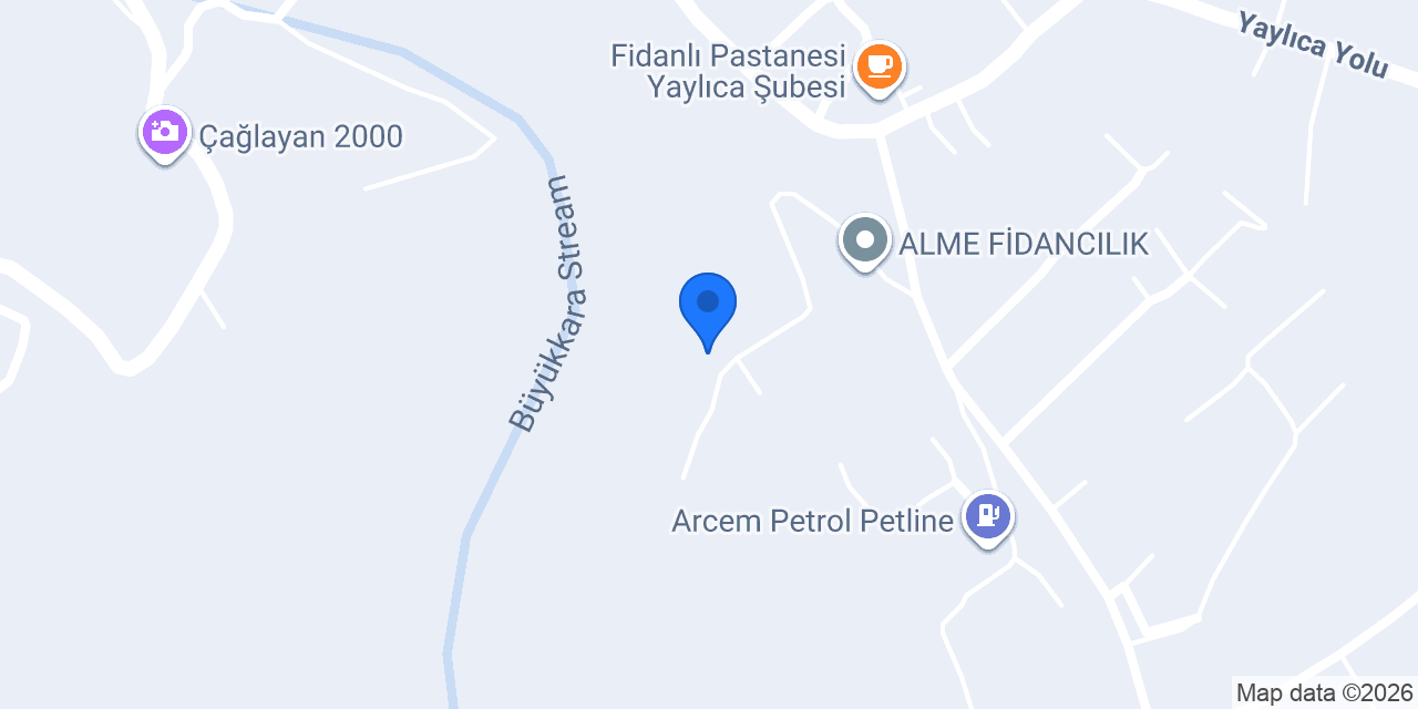 CEMSA FİDANCILIK konumu
