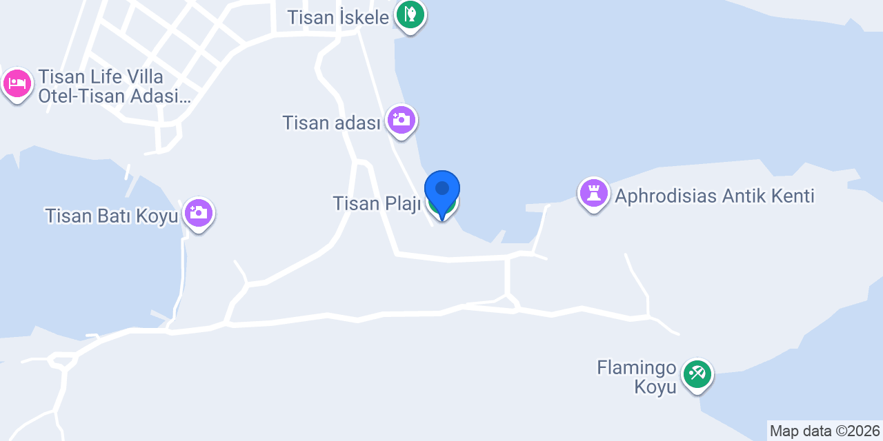 Tisanada Mersin konumu
