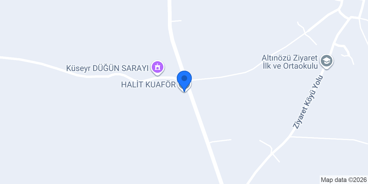 HALİT KUAFÖR konumu