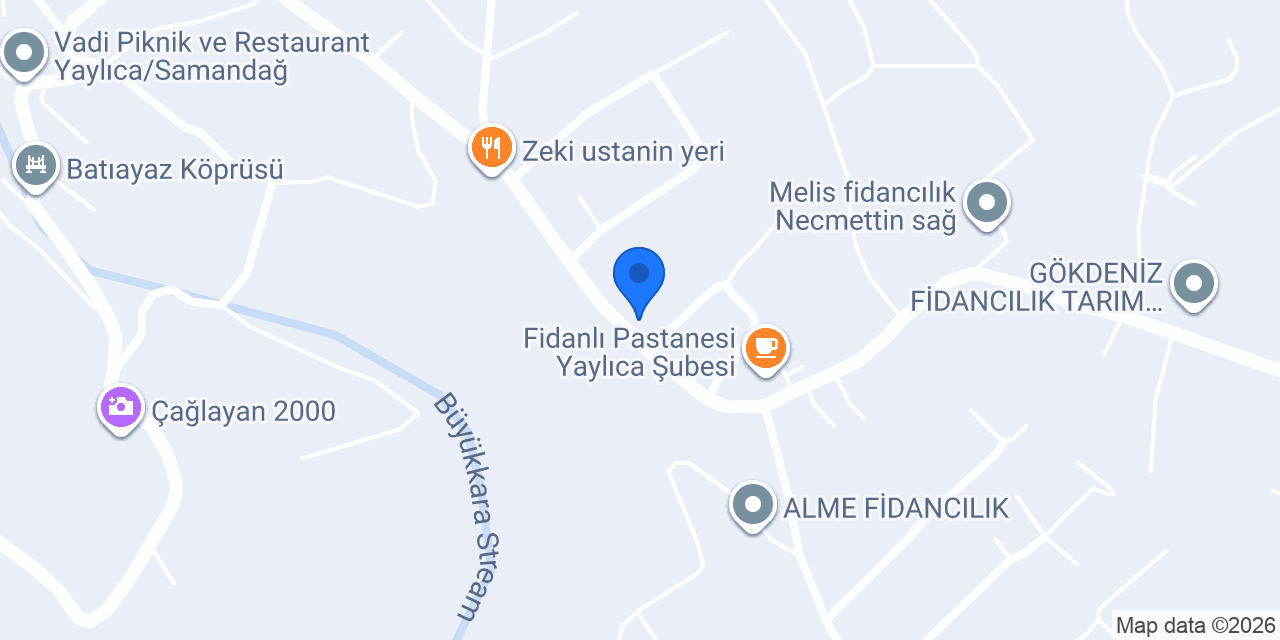 Altın Çilek Pastanesi konumu