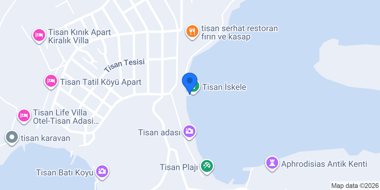 Tisan Afrodisias yatçılık konumu