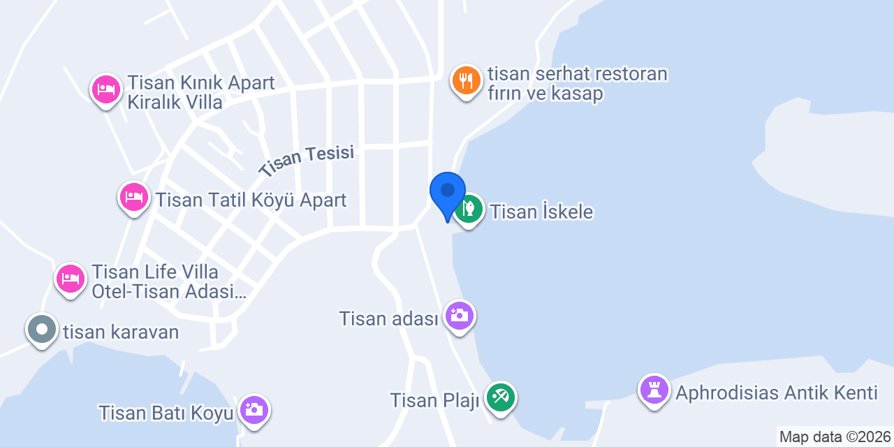 TİSAN ÖZEL YAT TURU konumu
