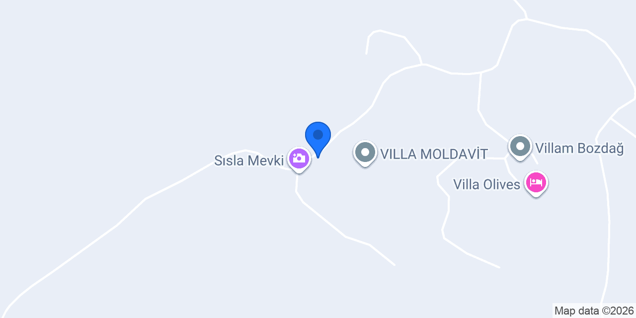 Villa Simurg konumu