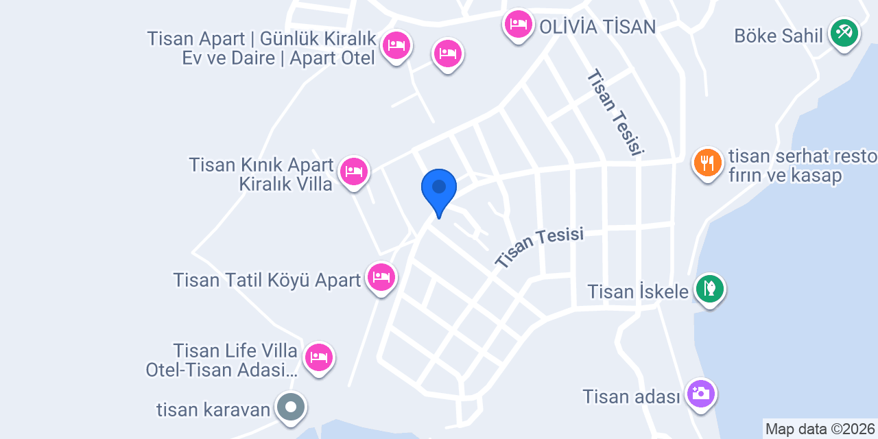 Tisan Ebru Konaklama konumu