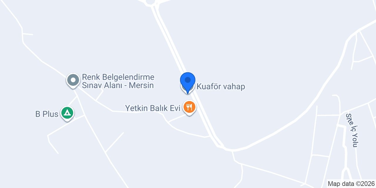 Kuaför vahap konumu