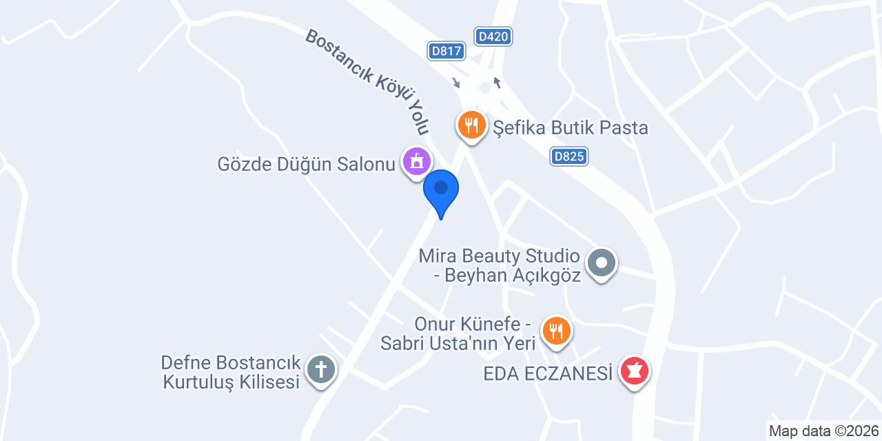 Sempati Veteriner Hekim Muayenehanesi konumu