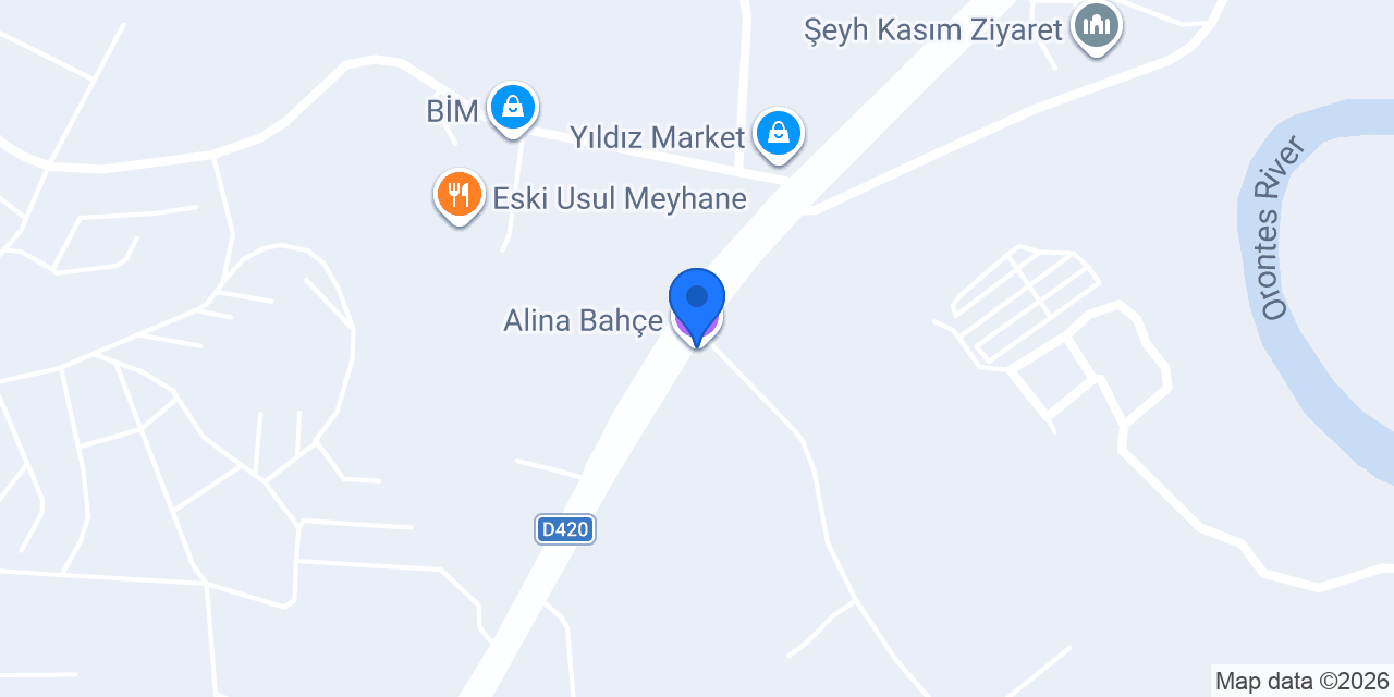 Alina Bahçe konumu