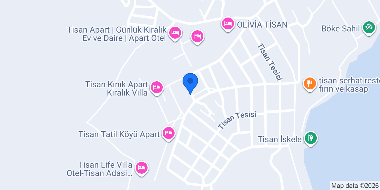 Tisan İpek Evleri konumu