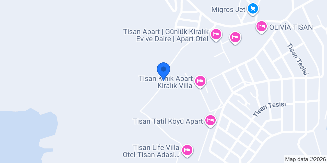 BİLGE APART TİSAN konumu