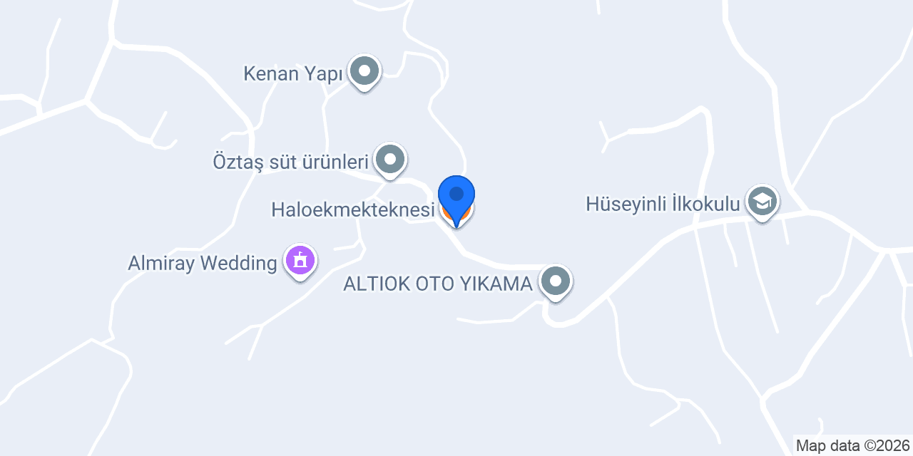Haloekmekteknesi konumu
