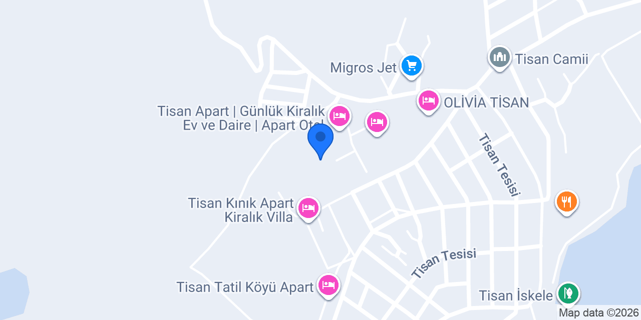 Tisan Göksu Apart konumu