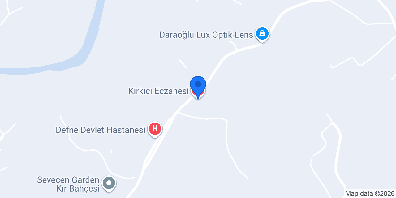 Kırkıcı Eczanesi konumu