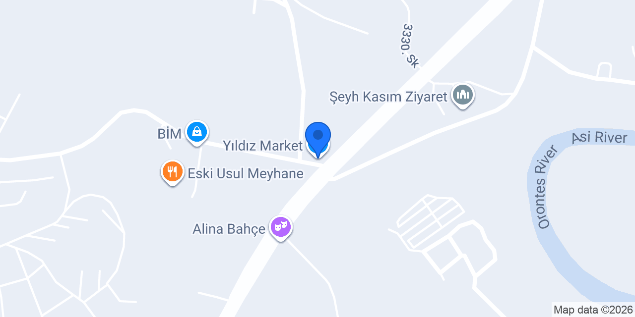 Yıldız Market konumu