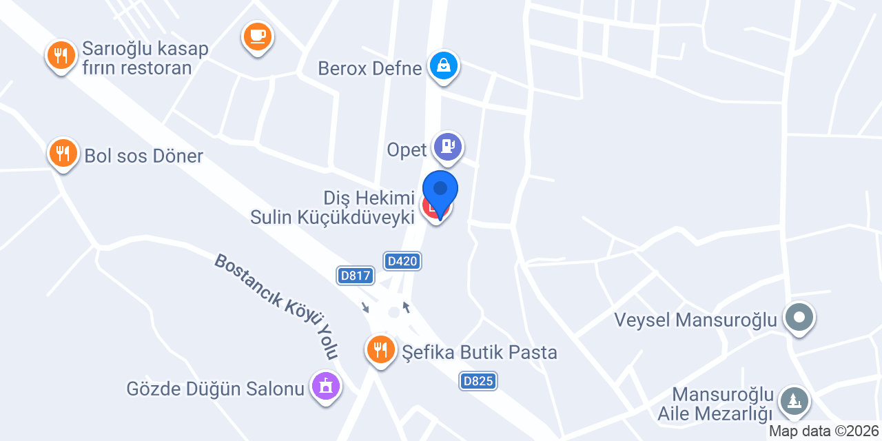 Neşem Veteriner Kliniği konumu