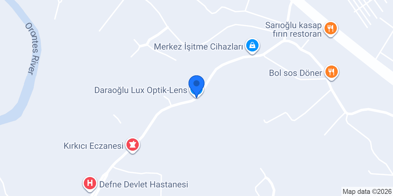 Daraoğlu Lux Optik-Lens konumu