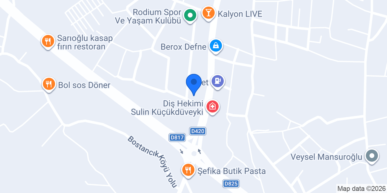 VEGA Estetik Güzellik Hatay konumu