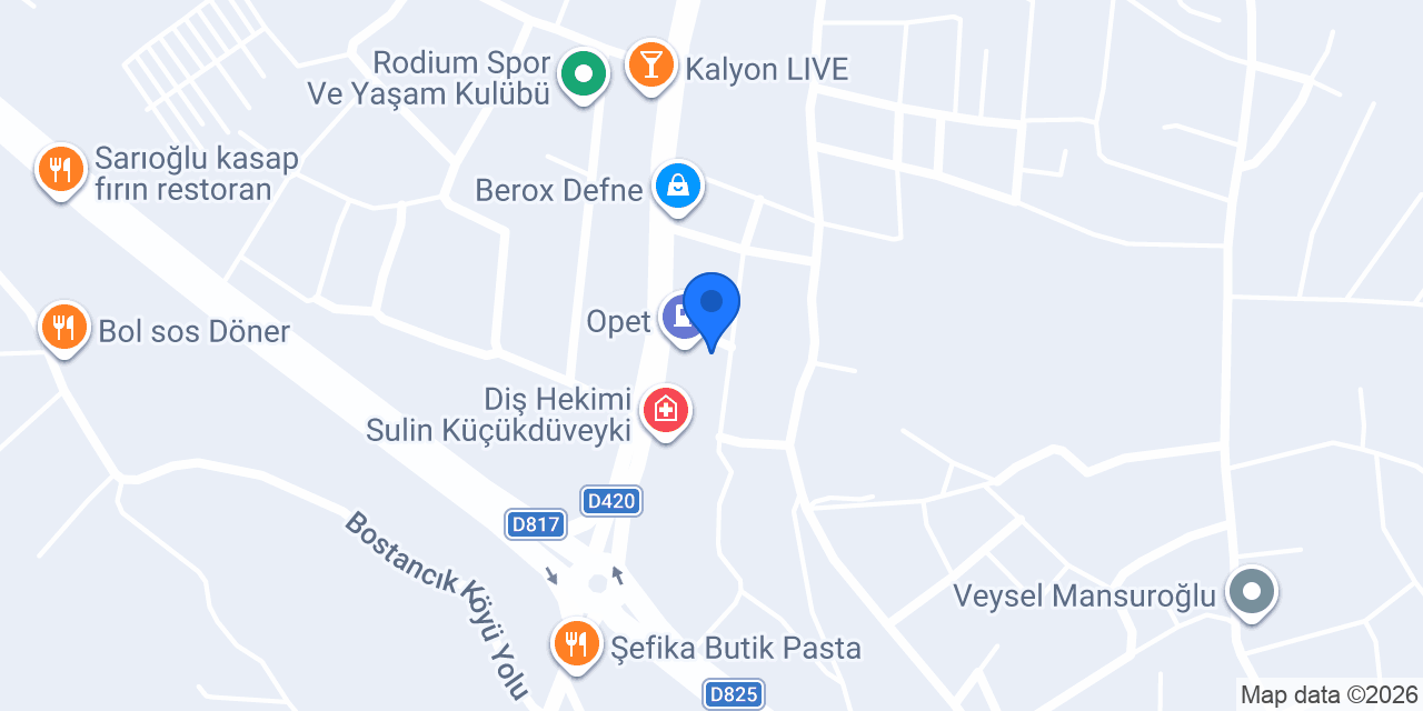 Opet Eminoğlu Baklava Şube konumu