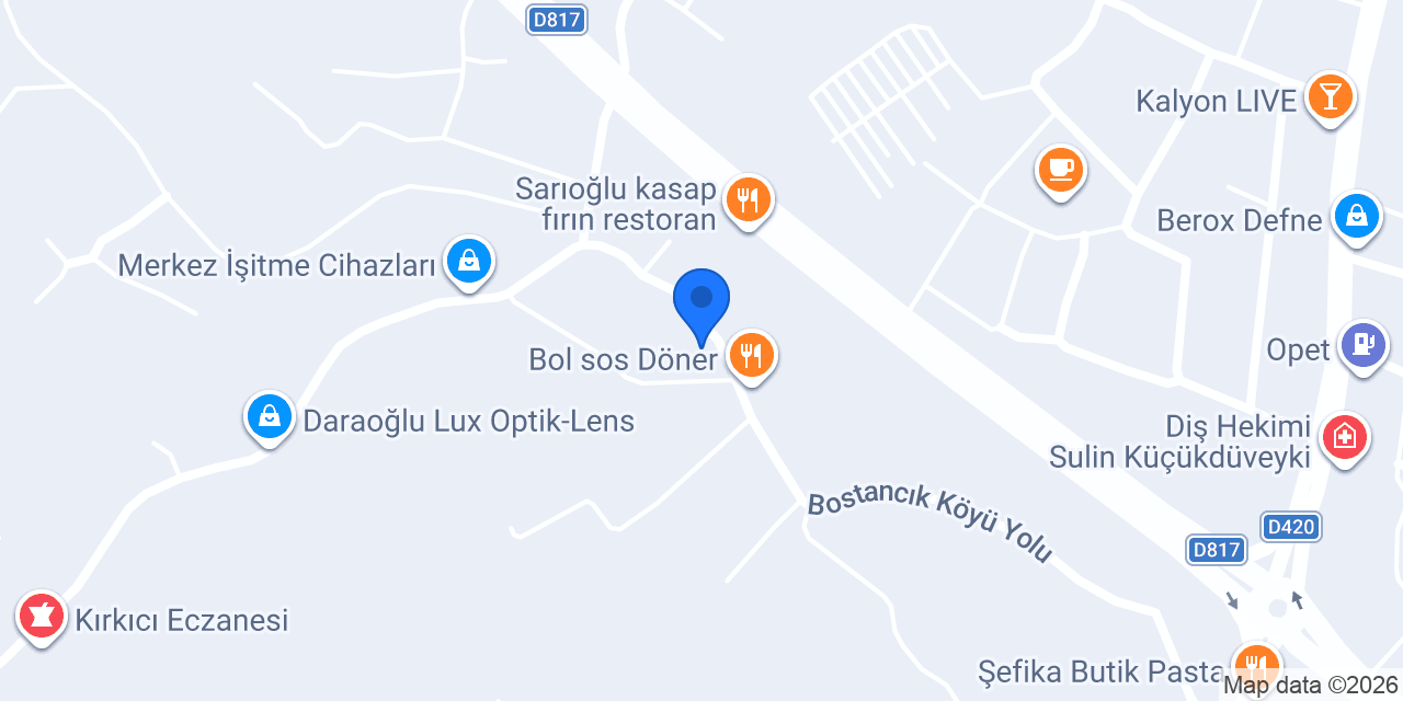 Antiokhya Pişirim & Meze konumu