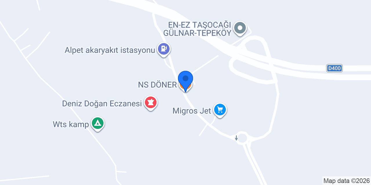 NS DÖNER konumu
