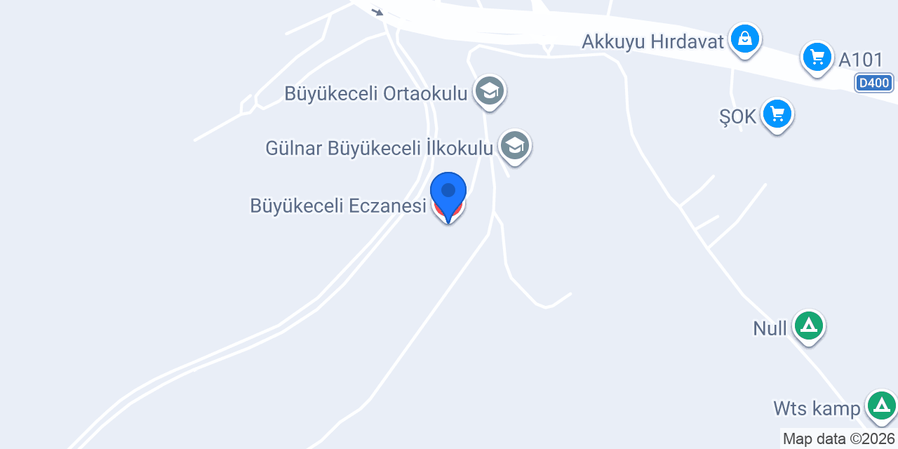Büyükeceli Eczanesi konumu