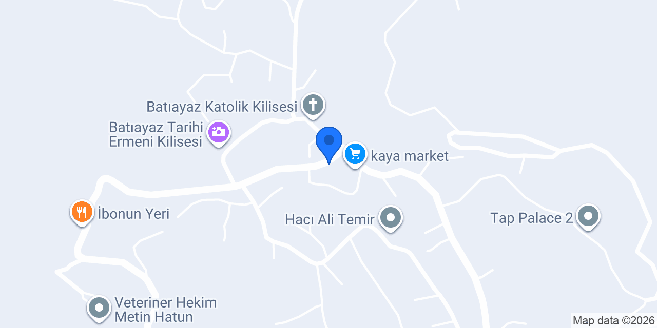 Batıayaz Bedii Sabuncu İlköğretim Okulu konumu