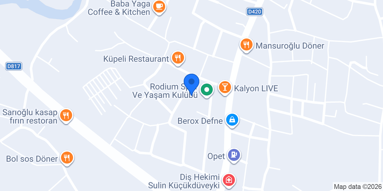 Luwi Antakya Restaurant konumu