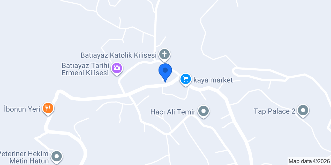 Batıayaz Konak konumu