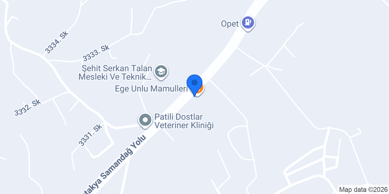 Ege Unlu Mamulleri konumu