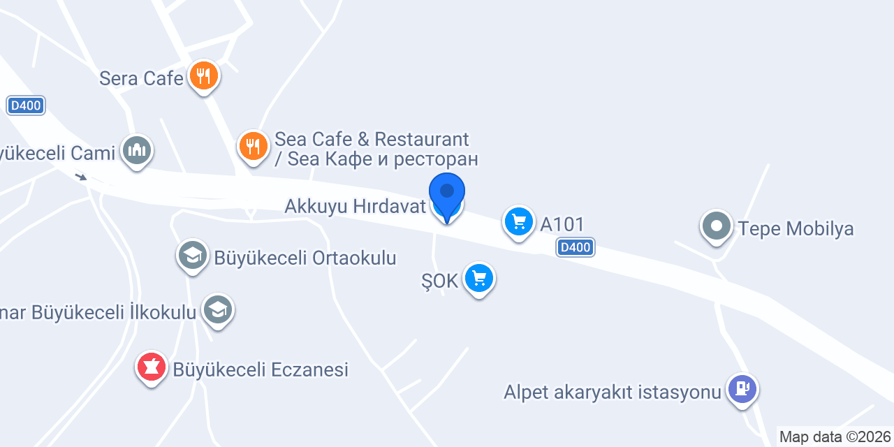 Akkuyu Hırdavat konumu