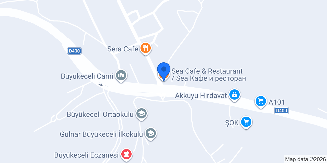 Sea Cafe & Restaurant / Sea Кафе и ресторан konumu