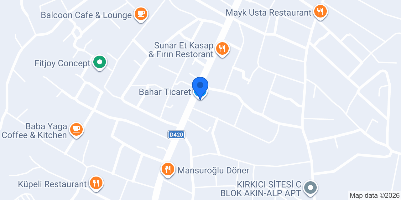 Bahar Ticaret konumu