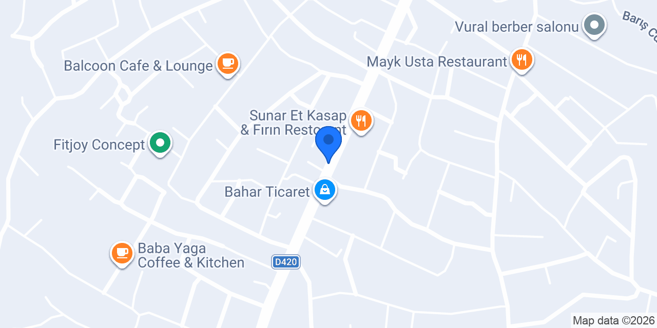 Asır Pastanesi konumu