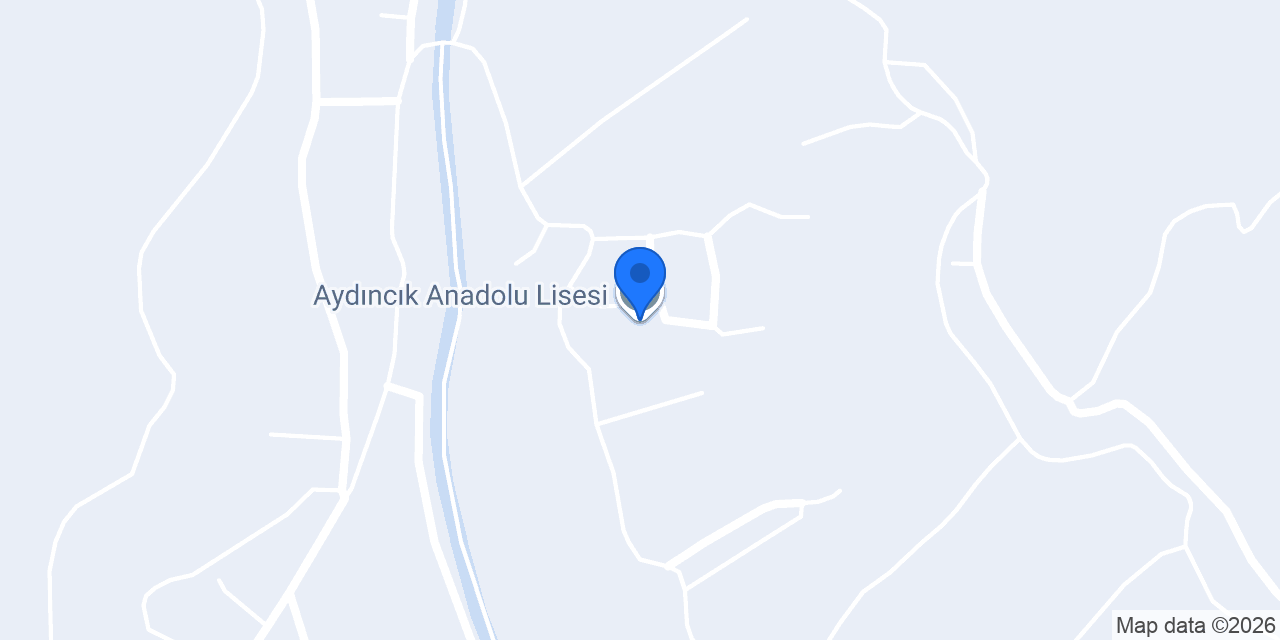 Aydıncık Anadolu Lisesi konumu