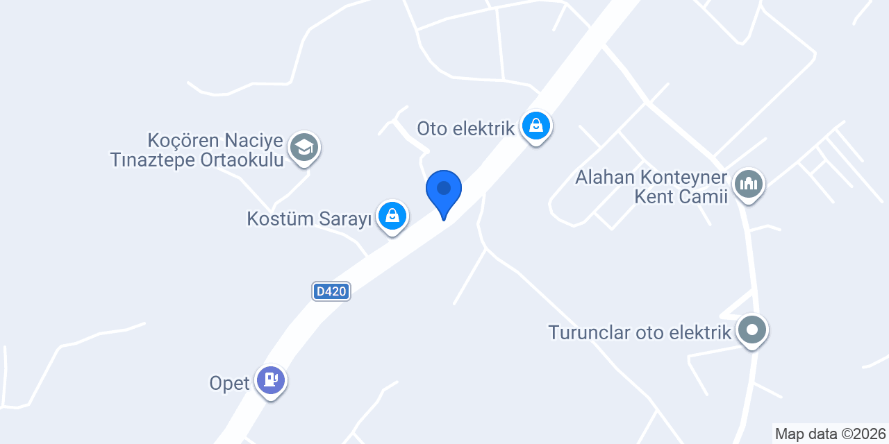 Ema Defne Market konumu