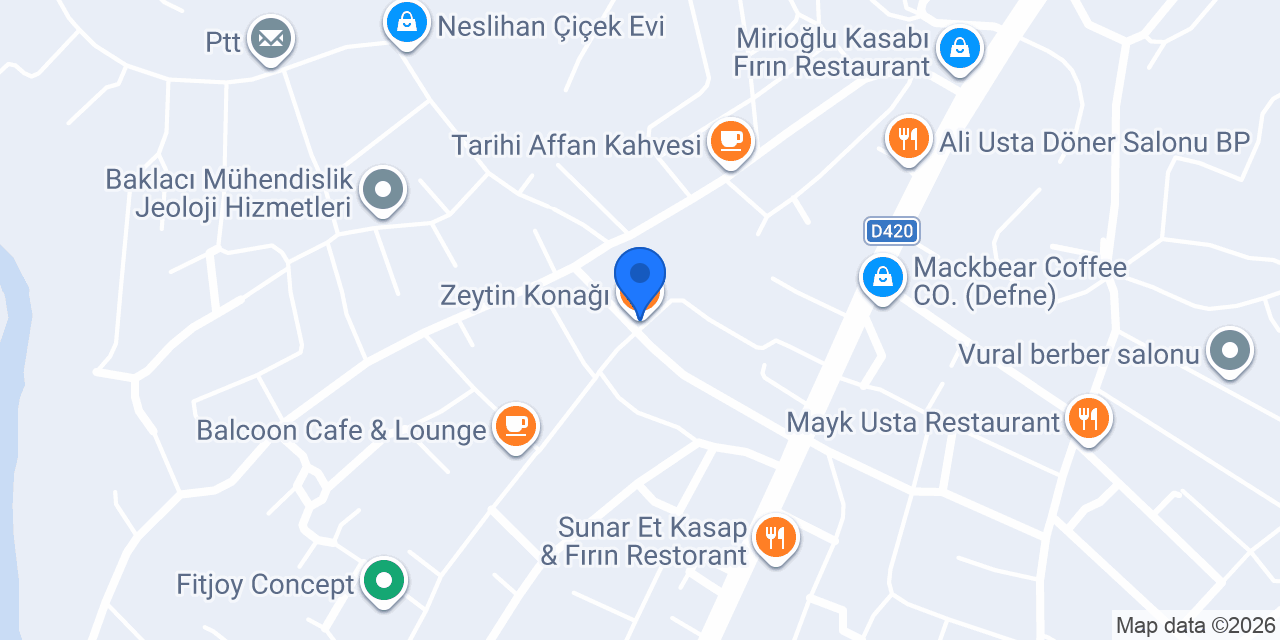 Zeytin Konağı konumu