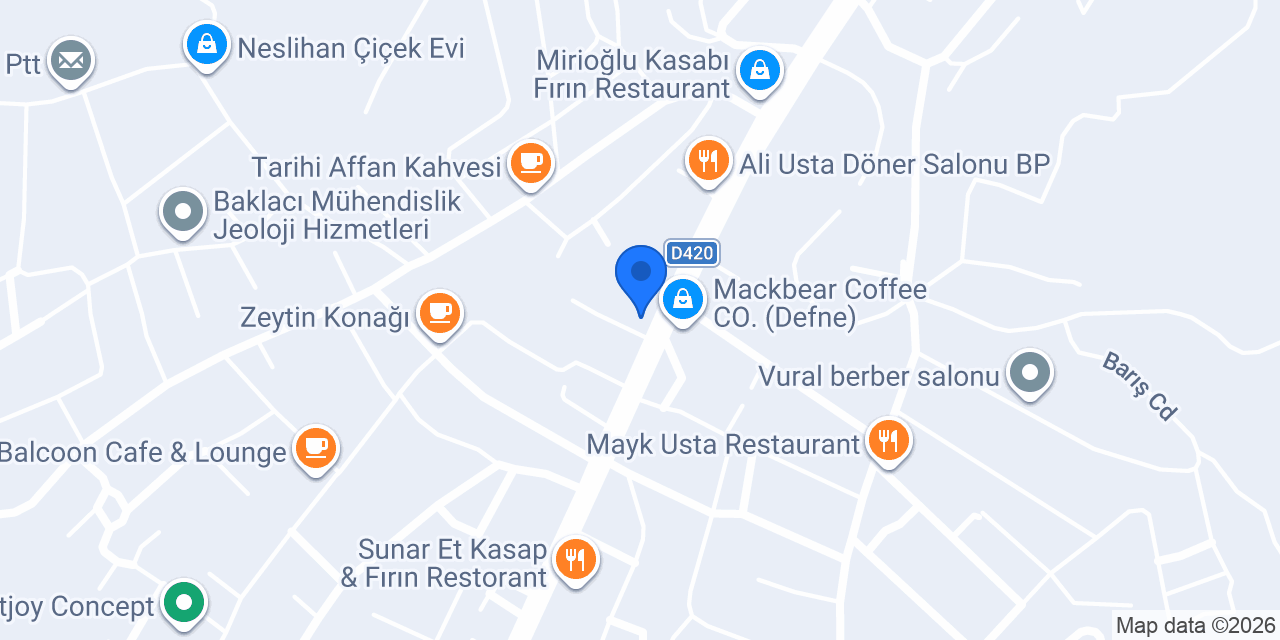 Şakir Usta Kebap Salonu konumu