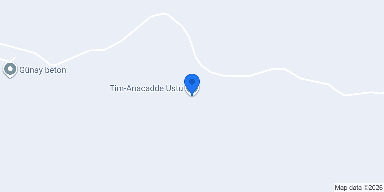 Tim-Anacadde Ustu konumu