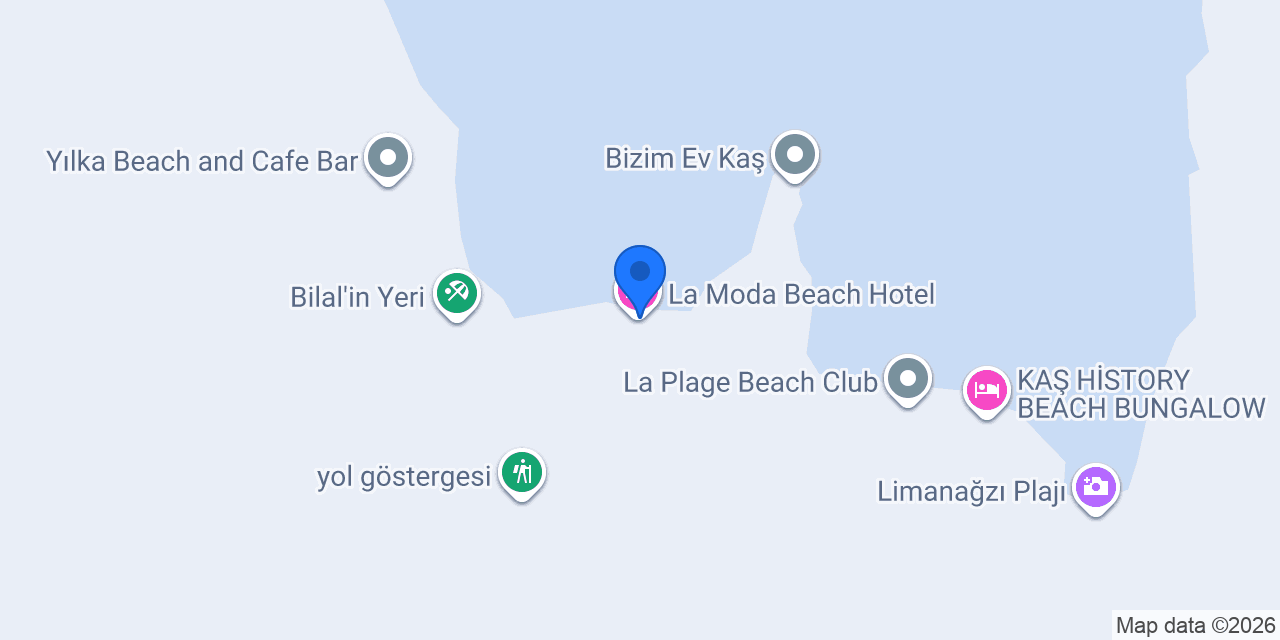 La Moda Beach konumu