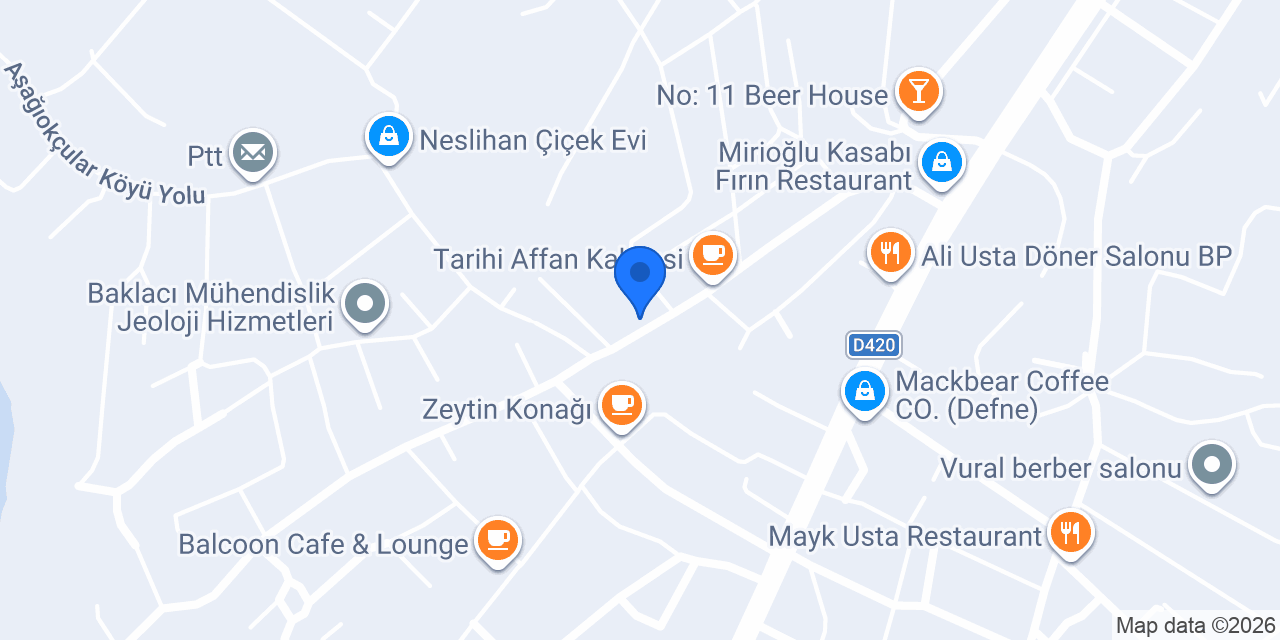 The irish pub ANTAKYA konumu