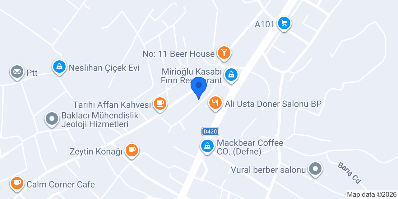 Kulüp Antakya konumu
