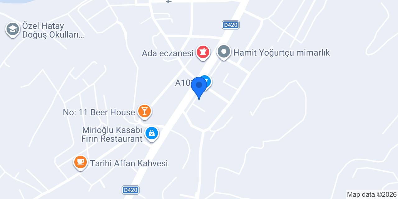Erdem çiçek diş hekimi konumu