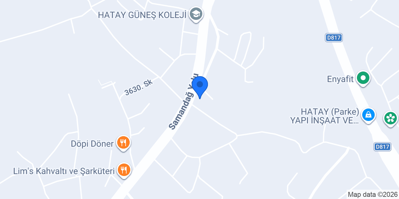 Doğrular Seramik Yapı – Hatay Antakya Seramik, Vitrifiye & Banyo & Sıhhi Tesisat konumu
