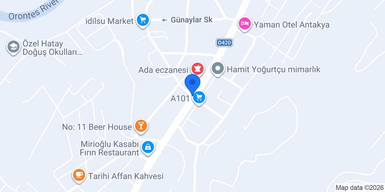 Tiktak ciğer ve kebap konumu