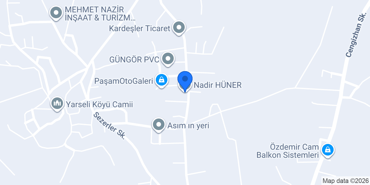 Nadir HÜNER konumu
