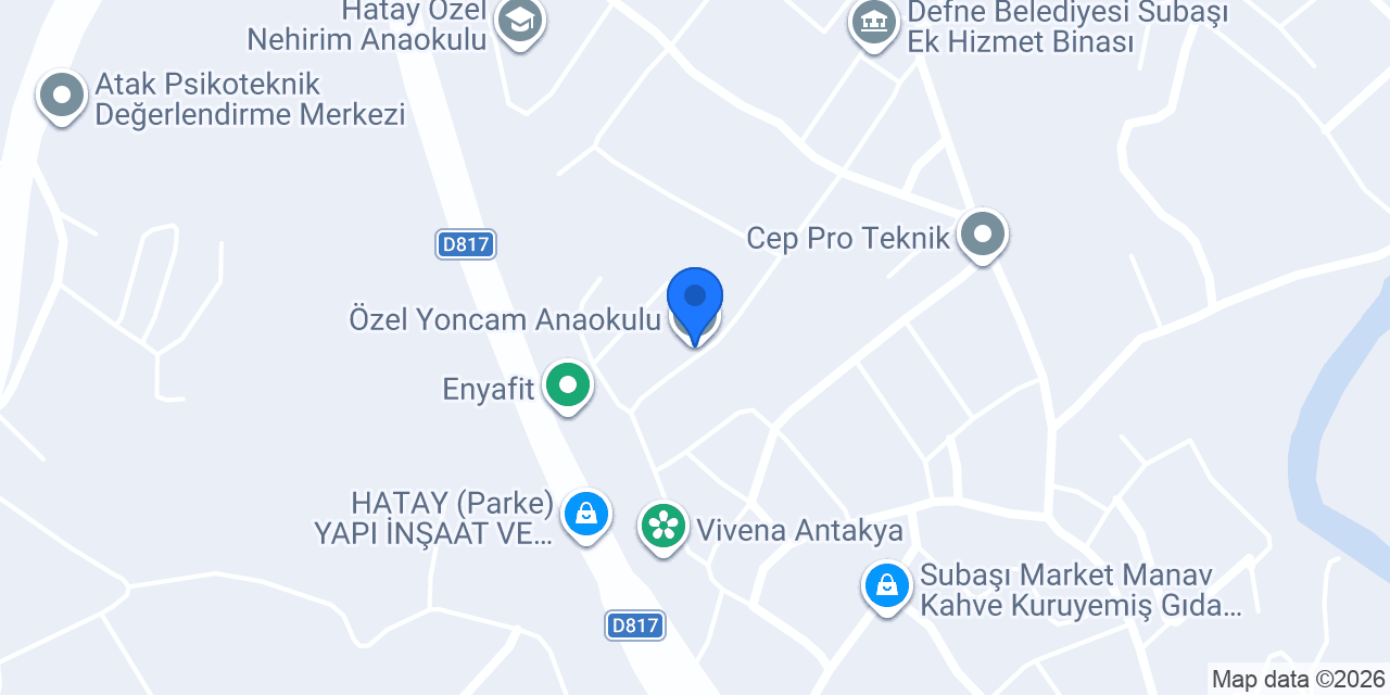 Özel Yoncam Anaokulu konumu