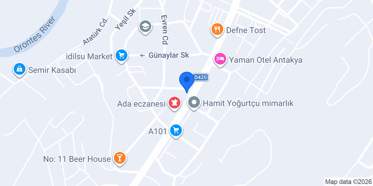 Diş Hekimi Mehmet Burç konumu