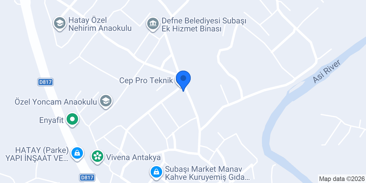 Tablet tamir merkezi konumu