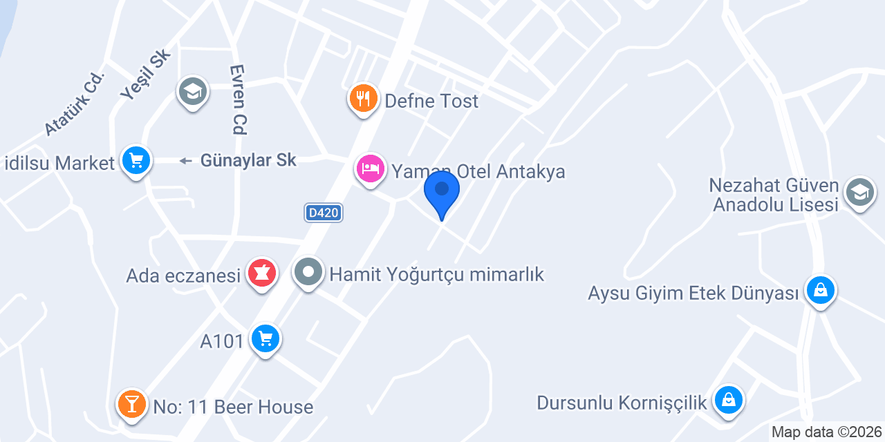 Yeşilova Market konumu